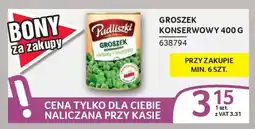 Selgros Groszek konserwowy oferta