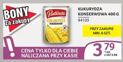 Selgros Kukurydza konserwowa oferta