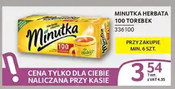 Selgros Minutka herbata oferta