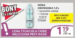Selgros Woda cisowianka oferta