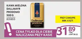Kawa mielona dallmayr prodomo