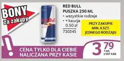 Selgros Red bull puszka oferta