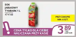Selgros Sok jabłkowy tymbark oferta