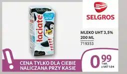 Selgros Mleko uht 3,5% oferta