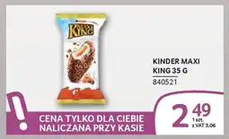 Selgros Kinder maxi king oferta