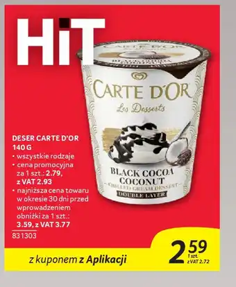 Selgros Deser carte d'or oferta