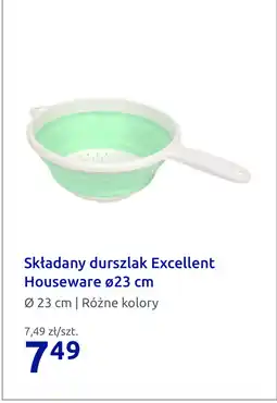 Action Składany durszlak Excellent Houseware ø23 cm oferta