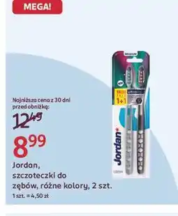 Rossmann Jordan, szczoteczki do zębów, różne kolory, 2 szt oferta