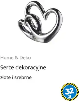 Tedi Serce dekoracyjne złote i srebrne oferta