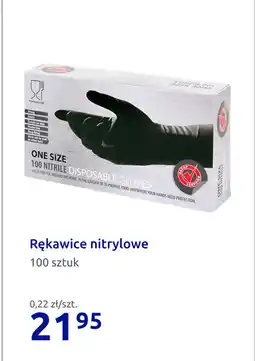 Action Rękawice nitrylowe 100 sztuk oferta