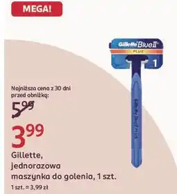 Rossmann Gillette, jednorazowa maszynka do golenia, 1 szt oferta