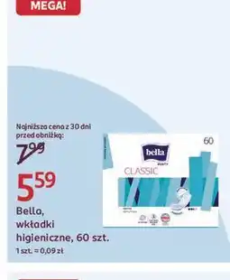 Rossmann Bella, wkładki higieniczne, 60 szt oferta