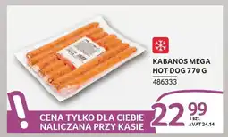 Selgros Kabanos mega hot dog oferta