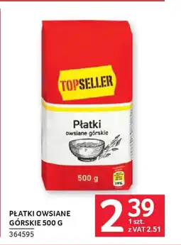 Selgros Płatki owsiane górskie oferta