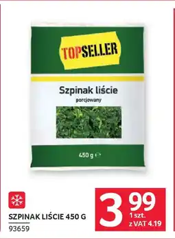 Selgros Szpinak liście oferta