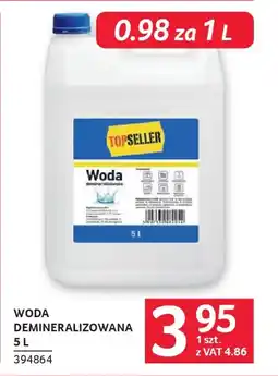 Selgros Woda demineralizowana oferta