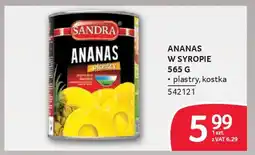 Selgros Ananas w syropie oferta