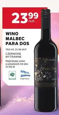 Stokrotka Wino Malbec Para Dos czerwone wytrawne oferta