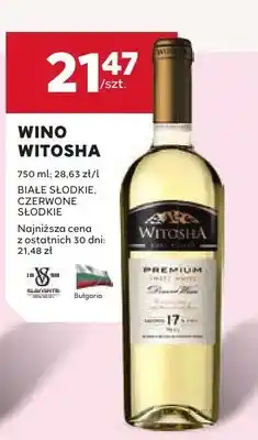 Stokrotka Wino Witosha białe słodkie, czerwone słodkie oferta