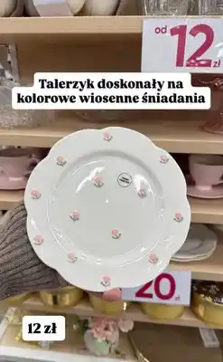 Pepco Talerz w kwiaty oferta