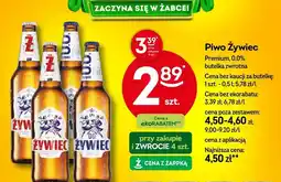 Żabka Piwo Żywiec Premium 0,0% butelka zwrotna oferta