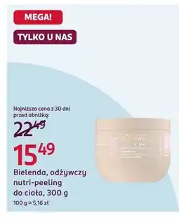 Rossmann Odżywczy nutri-peeling do ciała oferta