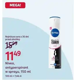 Rossmann Antyperspirant w sprayu oferta