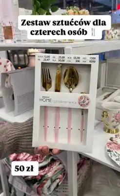 Pepco Zestaw sztućców dla 4 osób 16 sztuk oferta