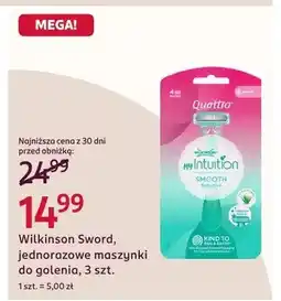 Rossmann Jednorazowe maszynki do golenia oferta