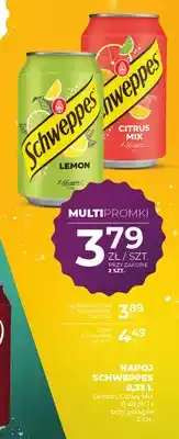 Duży Ben Napój Schweppes Lemon, Citrus Mix oferta