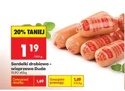 Biedronka Serdelki drobiowo - wieprzowe oferta