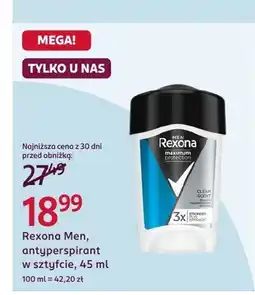 Rossmann Dezodorant antyperspirant w sztyfcie Men oferta