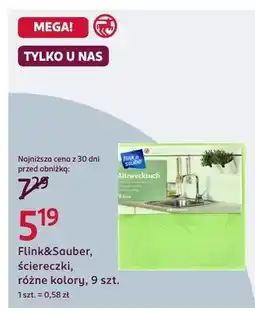 Rossmann Ściereczki różne kolory oferta
