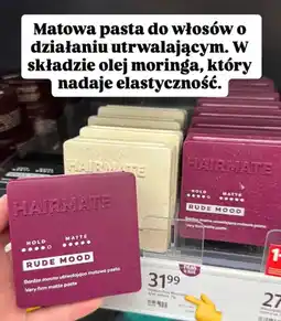 Rossmann Pasta do włosów matowa Rude Mood oferta