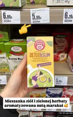 Intermarche Herbata detox & slim + passionfruit oferta