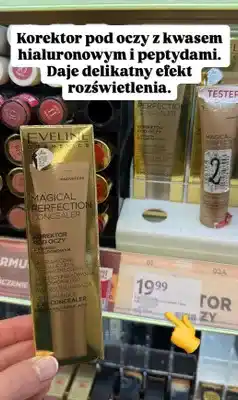 Rossmann Korektor pod oczy z kwasem hialuronowym i peptydami Magical Perfection Concealer oferta
