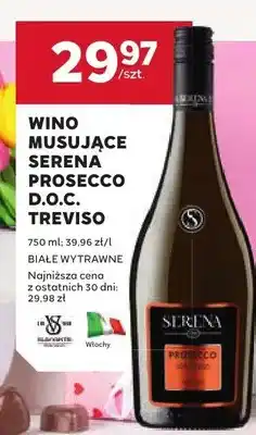 Stokrotka Wino Musujące Serena Prosecco D.O.C. Treviso białe wytrawne oferta