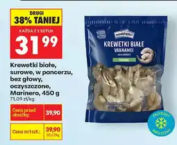 Biedronka Krewetki białe surowe w pancerzu bez głowy oczyszczone oferta