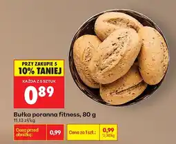 Biedronka Bułka poranna fitness oferta