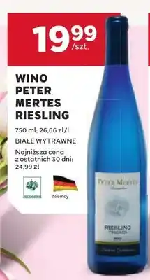 Stokrotka Wino Peter Mertes Riesling białe wytrawne oferta