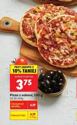 Biedronka Pizza z salami oferta