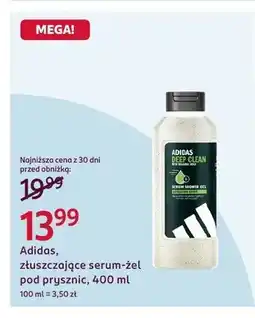 Rossmann Żel pod prysznic serum złuszczające oferta