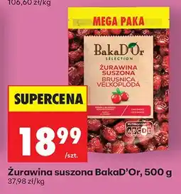 Biedronka Żurawina suszona oferta