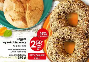 Żabka Bajgiel wysokobiałkowy oferta