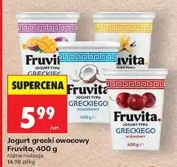 Biedronka Jogurt grecki owocowy oferta
