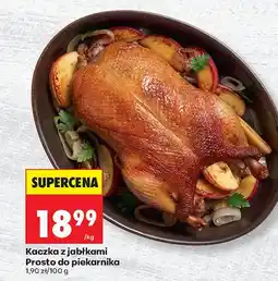 Biedronka Kaczka z jabłkami prosto do piekarnika oferta