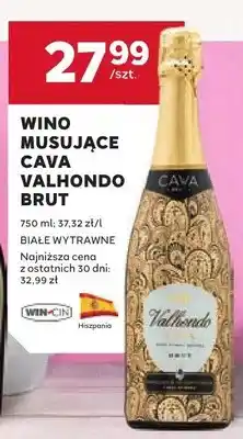 Stokrotka Wino musujące Cava Valhondo Brut białe wytrawne oferta