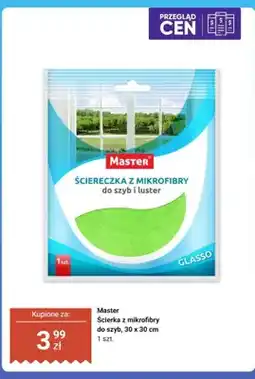 Dino Ścierka z mikrofibry do szyb, 30x30 cm oferta