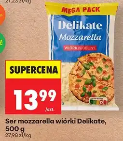 Biedronka Ser mozzarella wiórki oferta