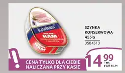 Selgros Szynka konserwowa oferta